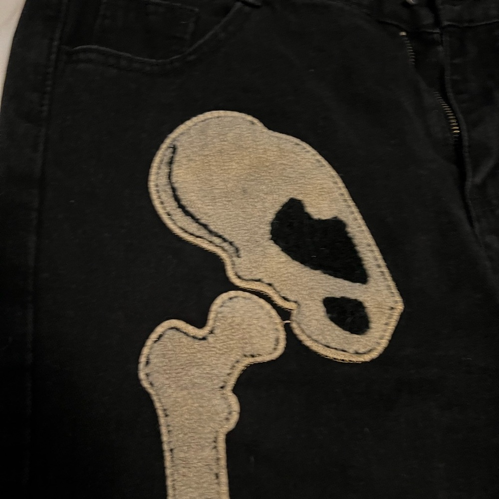 URKOOLWEAR Bones Jeans sz 36 - Picture 2 of 5